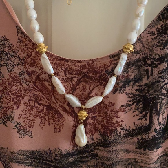 Susan Shaw cultured and baroque Pearl necklace - Picture 6 of 6